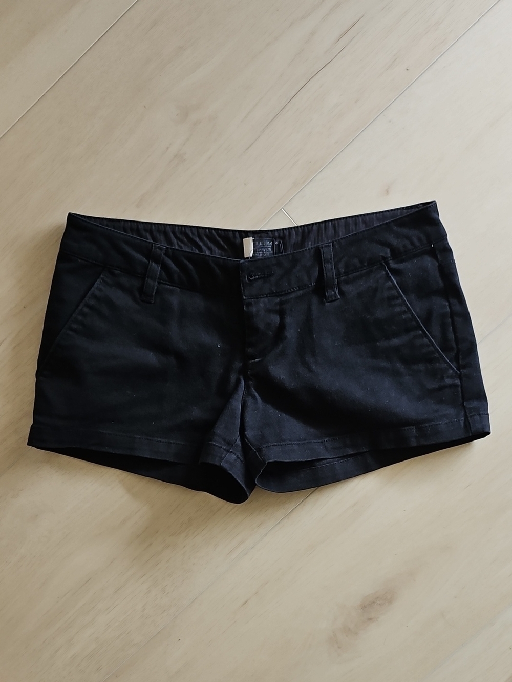 Volcom Black Low Rise Shorts